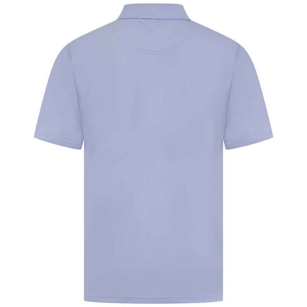 Henbury Mens Pique Polo Shirt / Light Blue